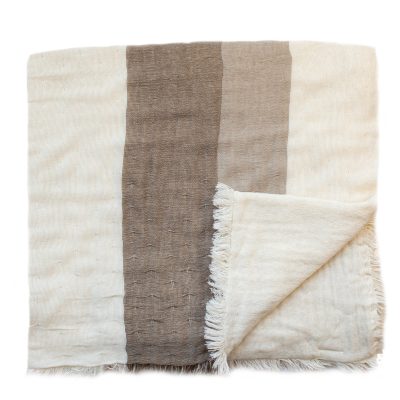Soft Stripe Throw