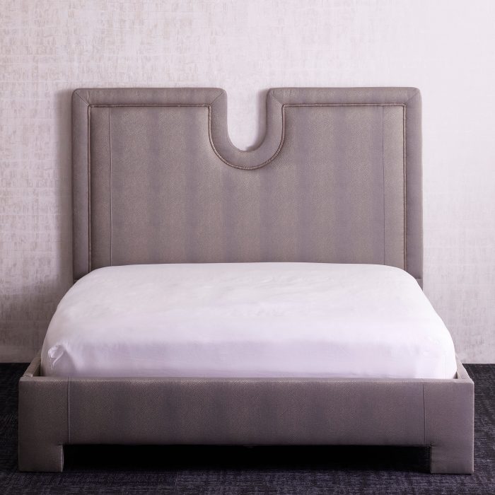 Keyhole Upholstered Bed / Headboard - Image 2