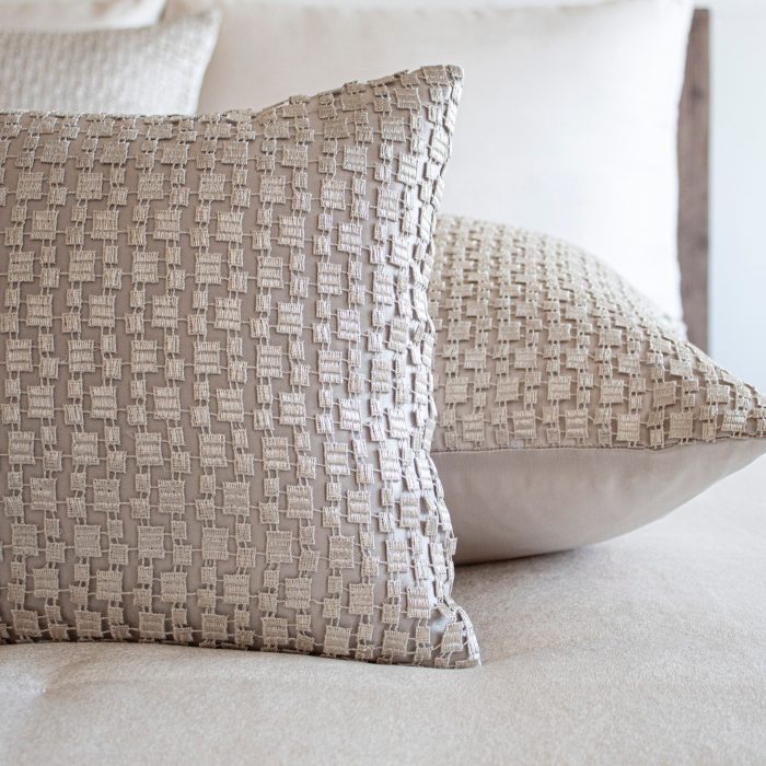 Metallic Mosaic Pillow - Image 2