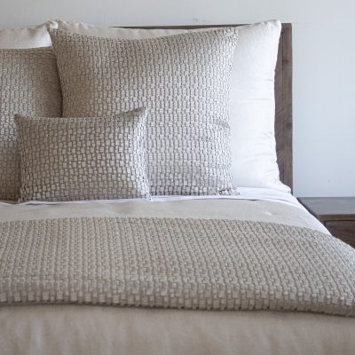 Metallic Mosaic Throw