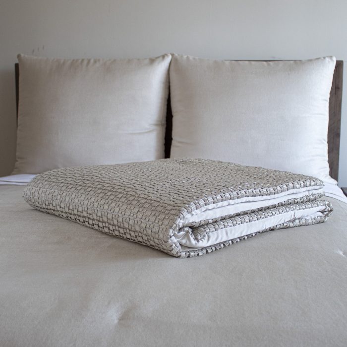 Metallic Mosaic Throw - Image 2