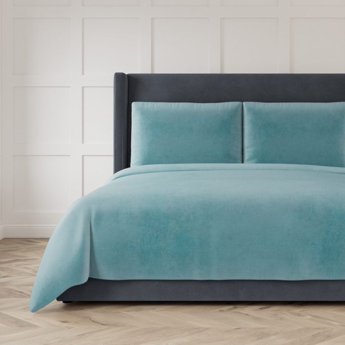 Modern Velvet Coverlet