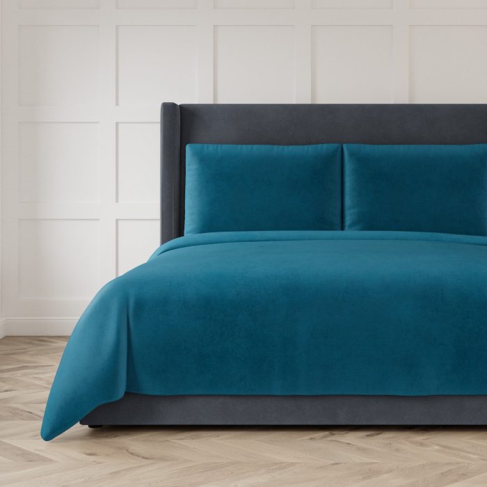 Modern Velvet Coverlet - Image 2