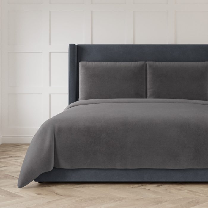 Modern Velvet Coverlet - Image 3
