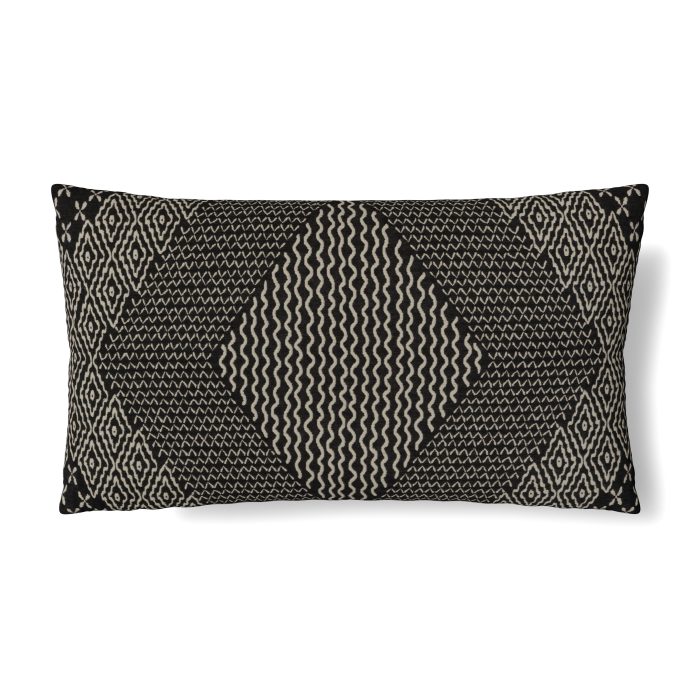 Sashiko Hishi-Moyo Pillow - Image 2