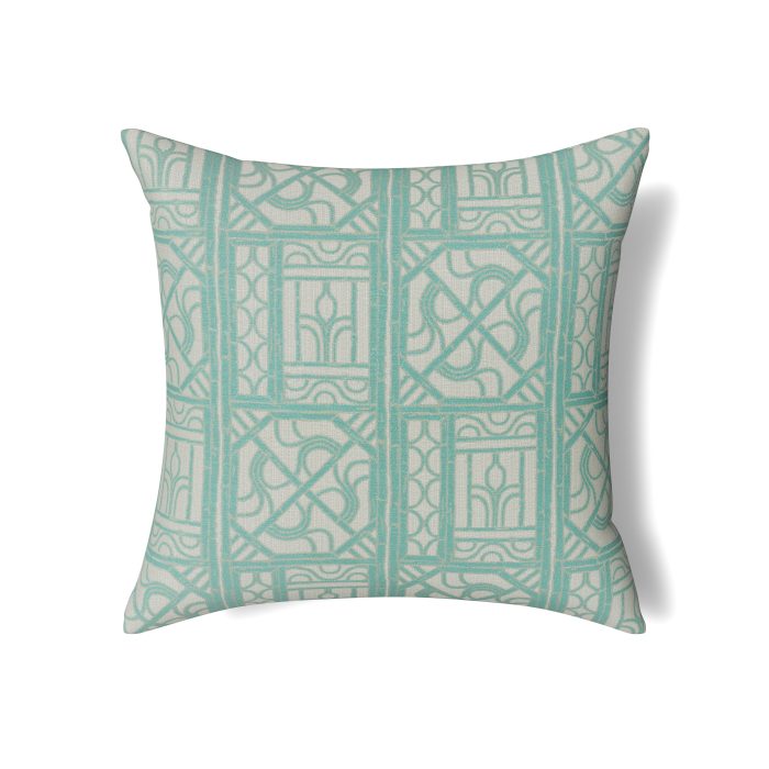 Bamboo Lattice Pillow - Image 2