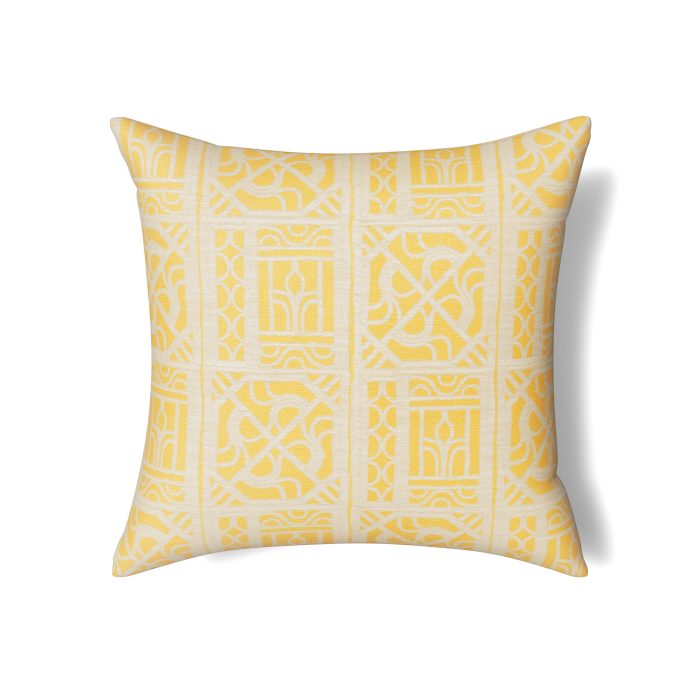 Bamboo Lattice Pillow - Image 6