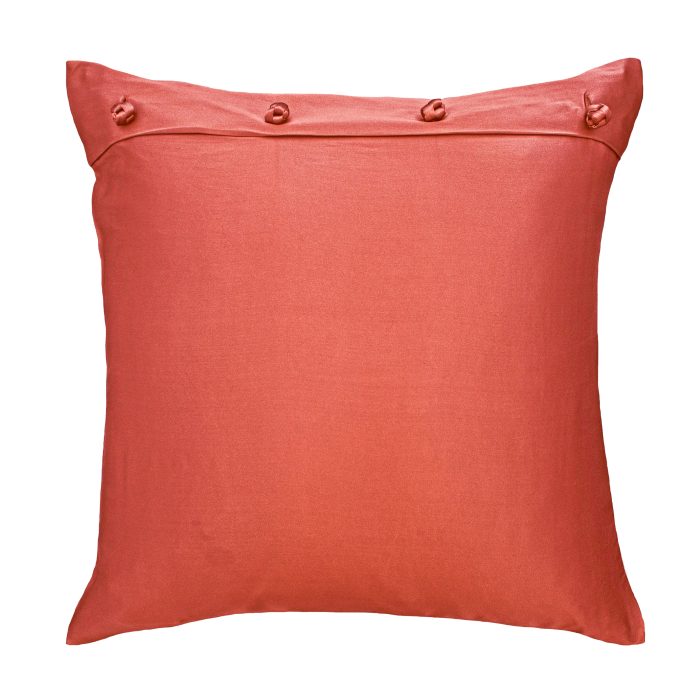 Charmeuse Pillow With French Knots
