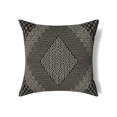 Sashiko Hishi-Moyo Pillow