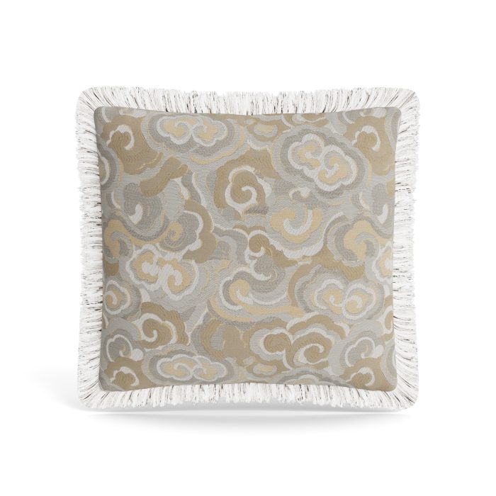 Lucky Clouds Pillow with Trim - Image 8