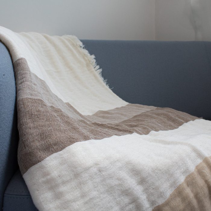 Soft Stripe Throw - Image 3
