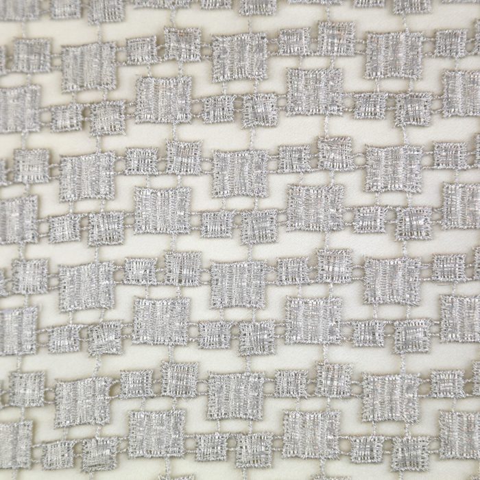Metallic Mosaic Pillow - Image 4
